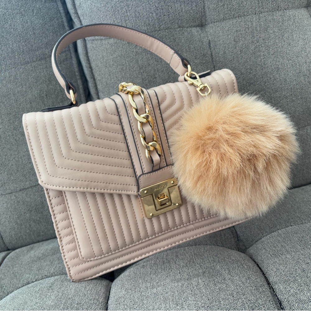 Aldo Bag - Beige Golden